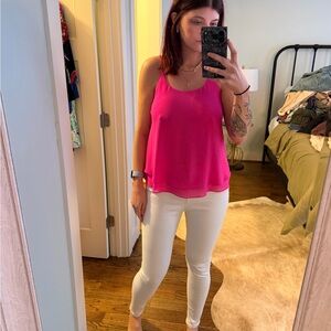 Bright Pink Lightweight Tank Top size S